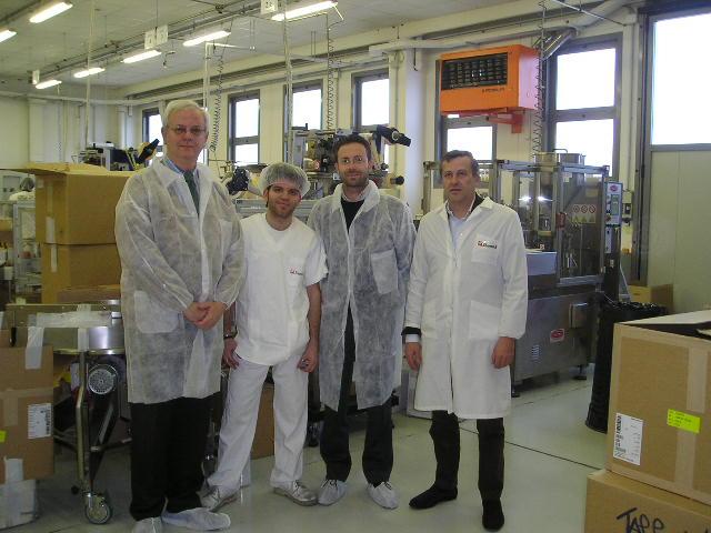 da destra: Busin, Ambrosini, Samuele Manfrinato e Brasioli